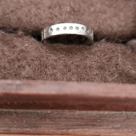 Sterling Silver "Dance Your A** Off" Engraved Ring Size 6.25 - Picture 4 of 9